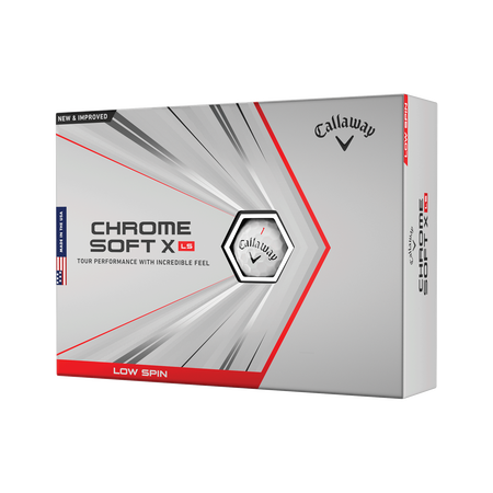 Pelotas de golf Chrome Soft X LS