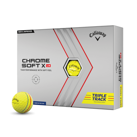 Chrome Soft X LS Yellow Golf Balls