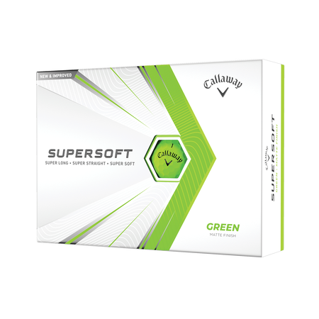 Callaway Supersoft Matte Green Golf Balls