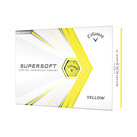 Callaway Supersoft Yellow Golf Balls