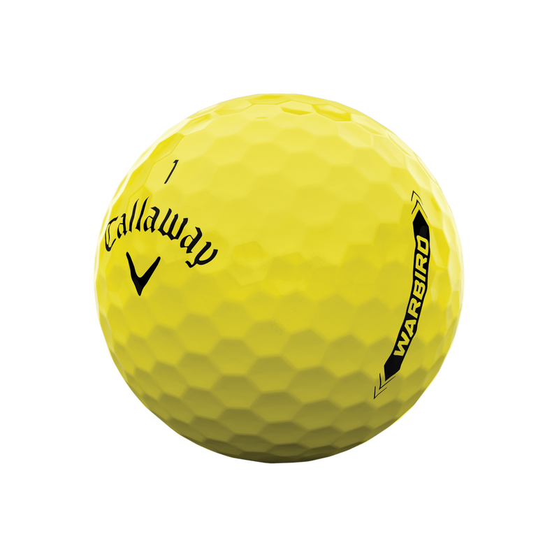 Callaway Warbird Yellow Golf Balls Callaway Golf 4918