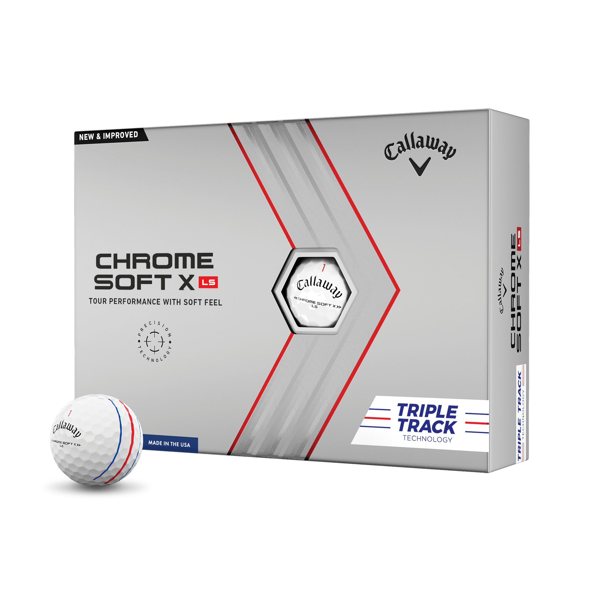 Chrome Soft X LS Triple Track Golf Balls | Callaway Reviews