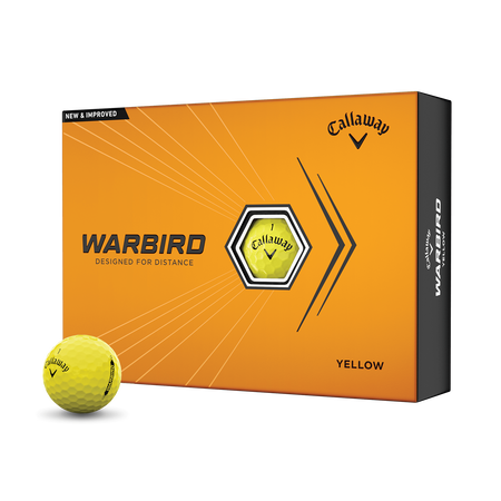 2023 Warbird Yellow Golf Balls