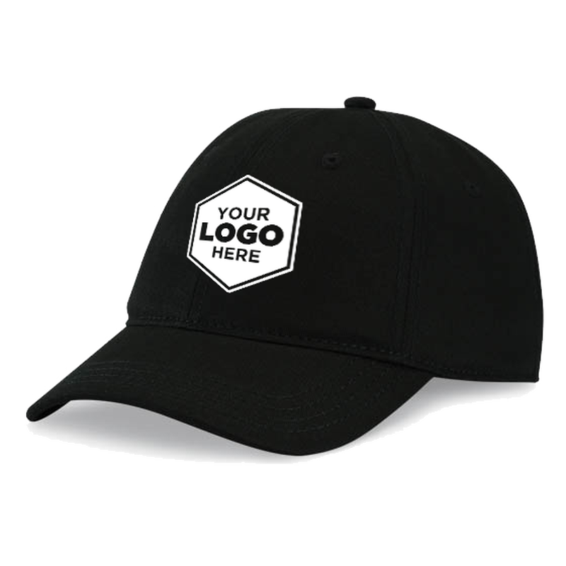 Women's Front Crested Unstructured Logo Cap - View 1