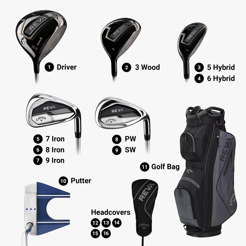 Women’s '21 REVA 11-Piece Complete Set - View 3