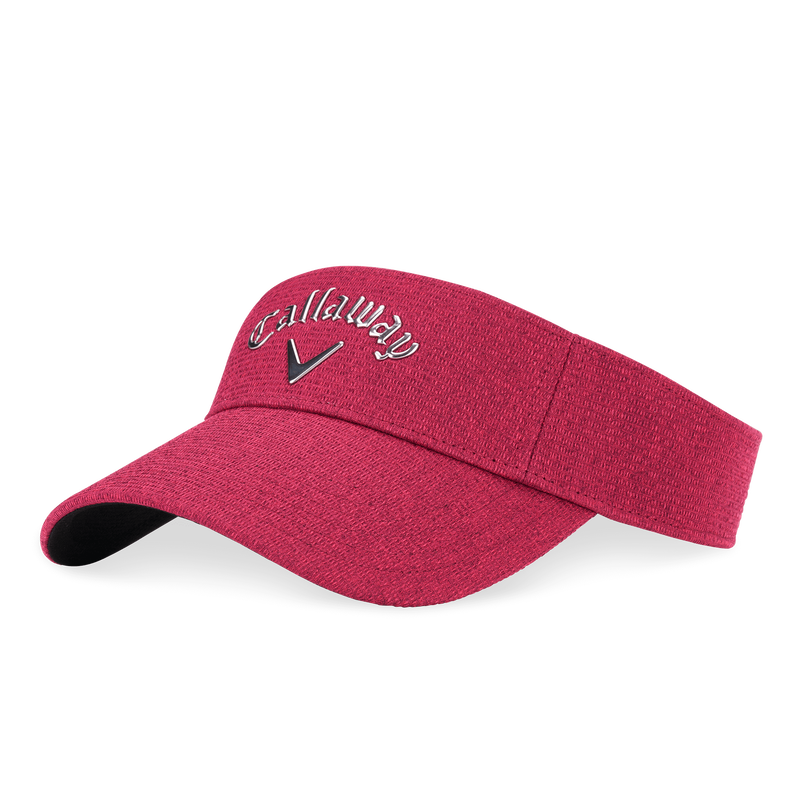 Women's Liquid Metal Adjustable Visor - View 1